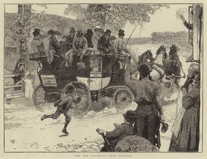 Los viejos días de diligencias revividos de William Small